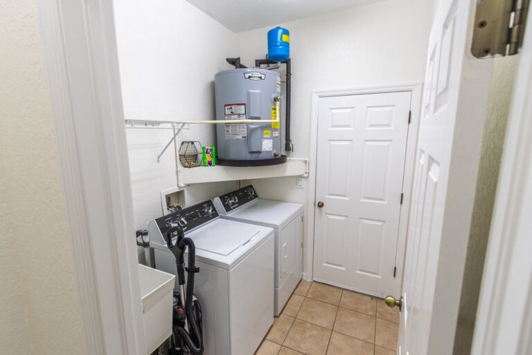 After: Michaels House laundry room with washer and dryer